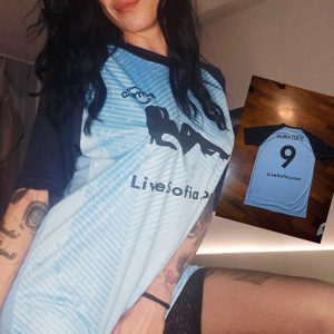 Magliette calcio con sponsor LiveSofia.com