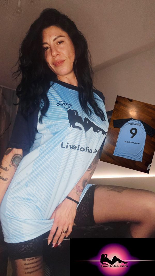Magliette calcio con sponsor LiveSofia.com